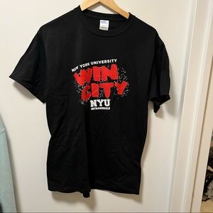 Limited Edition NYU INTRAMURALS Black T-Shirt.